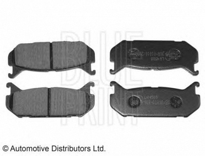 BLUE PRINT adm54293 -  Комплект тормозных колодок, дисковый тормоз